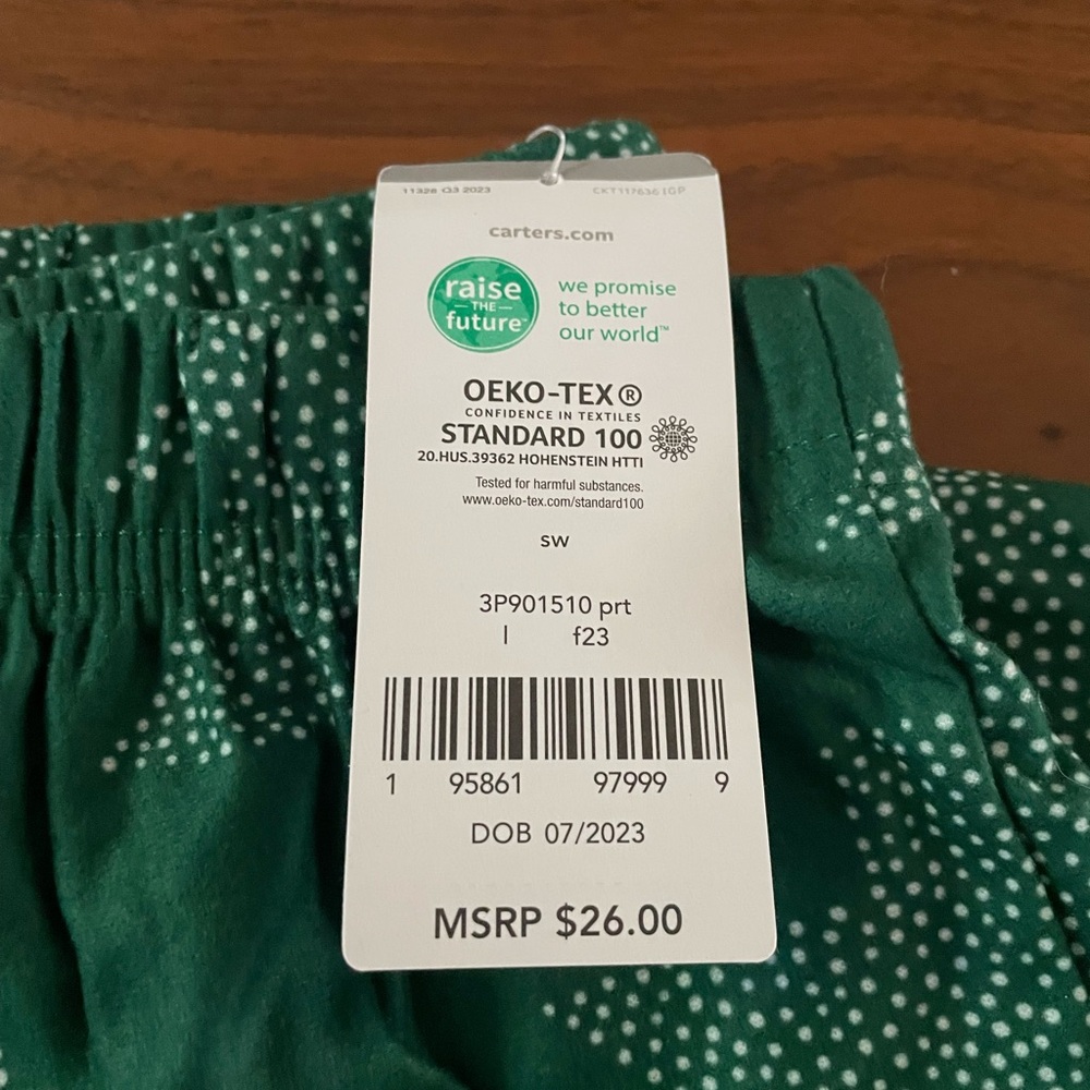 Green Christmas tree bottoms